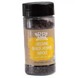 RB FOODS Organic Black Pepper Whole 50g * 12
