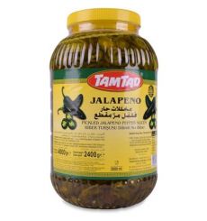 Sliced Jalapeno Pickled Hot Peppers “TAMTAD” - 4.8KG*4