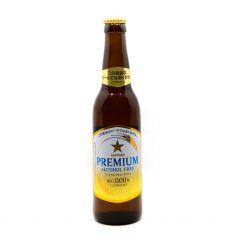Sapporo Premium Alcohol Free Beer Bottle 1L