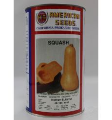 Squash-American Seeds - Wallthum Butternut