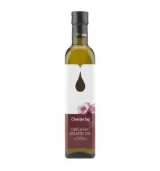 Clear Spring Organic Sesame Oil 500ml * 6
