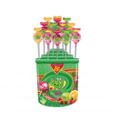 Happy Pop Mix Fruits Plastic Box  with gum 6*100*11g