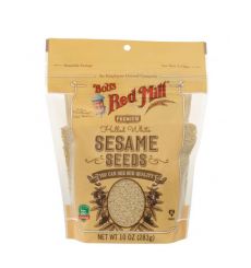 Bob's Red Mill Sesame Seeds White Hulled 10 Oz*6 