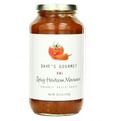 Dave’s Gourmet Organic Spicy Heirloom Marinara Pasta Sauce 723G * 6