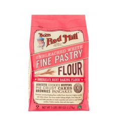 Bob's Red Mill Unbleachable White Fine Pastry Flour 5 LB*4