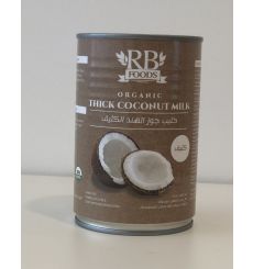 RB FOODS Organic Thick Coconut Milk 400ml * 24