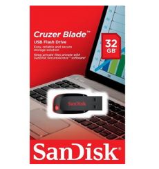 SanDisk 32GB Cruzer Blade, USB Flash Drive  2.0