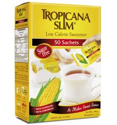 TROPICANA SLIM Sweetener with Sucralose 100g (50 Sachet)