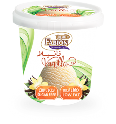 Fabion Vanilla Sugar free-Low Fat Tall Cup Ice Cream