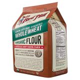 Bob's Red Mill Organic Whole Wheat Flour, 5 Pound * 4
