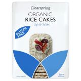 Clear Spring Organic Rice Cakes – Lightly Salted 130g * 12