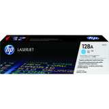 HP 128A Cyan Original LaserJet Toner Cartridge CE321A