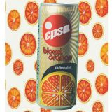 EPSA Blood Orange Carbonated 330 ml- 24 Cans
