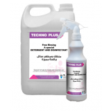 TECHNO PLUS Free Rinse-Rinse Free Detergent and Disinfectant With a Unique Long Lasting Smell