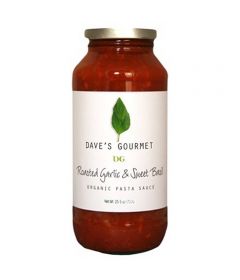 DG Organic GF Roasted Garlic & Sweet Basil 25.5 OZS * 6