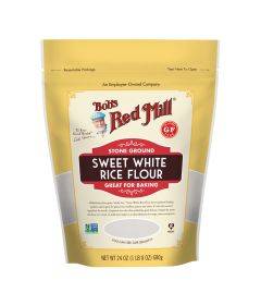 Bob's Red Mill Sweet White Rice Flour, 24 Oz -680g * 4