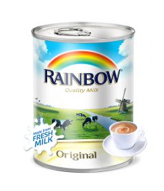 Rainbow Evap Milk Easy Open 410g (Vitamin D) * 48