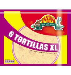 CANTINA MEXICANA  Flour Tortillas XL 6 Pieces 360g