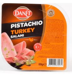  Danet Salami Turkey Pistachio Sliced 60 g