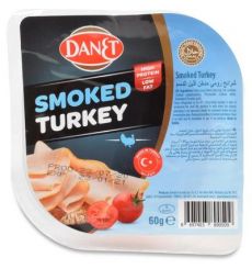 Danet smoked turky slice low fat 60 gm 