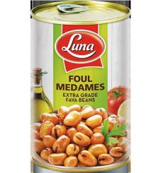 Luna Foul Medames American Beans 400 Gm X 24