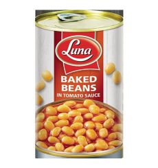 Luna Baked Beans In Tomato Sauce (STD) 400 Gm X 24