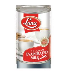 Luna Popular Evaporated Milk 410 Gm X 48