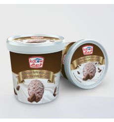 Vanilla Chocolate Ice Cream 1 Ltr | KDCOW from Kuwait farms