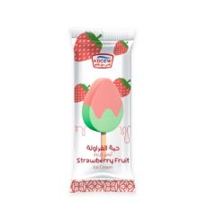 Strawberry Ice Cream 60 cc * 36 Pieces|KDCOW from Kuwait farms