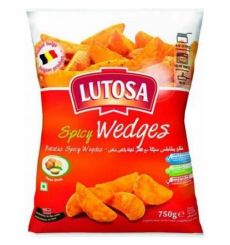 Potato Wedges Spicy Lutosa - 750g - Belgium