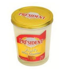 Cheese President Glass CHEDDAR - 140gm*12 - France