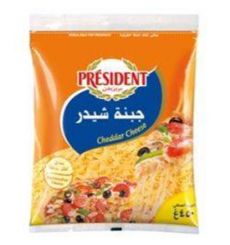 President Shredded CHEDDAR 450gm*8 - KSA