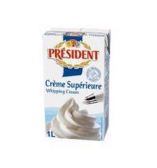 President Whipping Cream 6 X 1L - KSA
