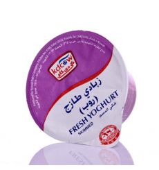 Skimmed Fresh Yogurt 170 gm * 12 Pieces | KDCOW Kuwait