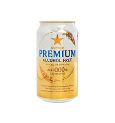 Sapporo Premium Alcohol Free Beer Can