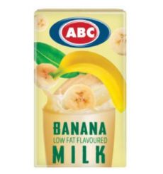 ABC Banana Flavored Milk 135ml-24Pcs