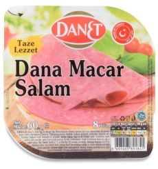 Sliced Hungarian Salami 60 g