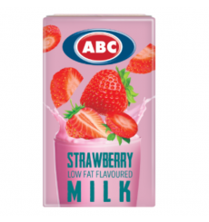 ABC Strawberry Flavored Milk 135ml-24Pcs
