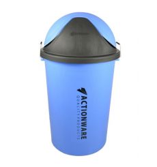 Action Plastic Waste Bin With Cover 60 Liter