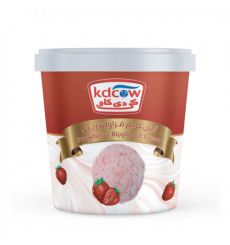 Ice Cream Strawberry Ripple 1 Ltr|KDCOW from Kuwait farms