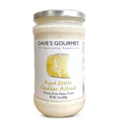Dave’s Gourmet | GF Aged White Cheddar Alfredo Pasta Sauce |15 oz * 6