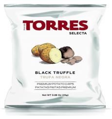 Selecta Potato Chips Black Truffle 25g * 24 Pcs