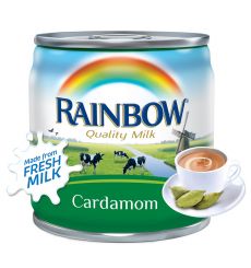 Rainbow Evap Milk Cardomom 170g (Vitamin D) * 48