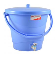 Action Plastic Water Bucket with Tap 20 Liter