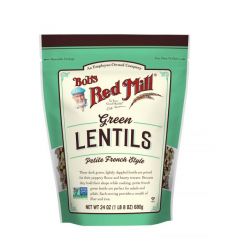 Bob's Red Mill Beans Pet French Green Lntls (24 OZS x 4) New