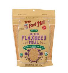 Bob's Red Mill Gluten Free Organic Flaxseeds Meal Golden (16 OZS x 4) New