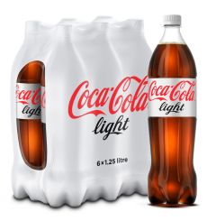 PET 1.25Ltr. 6Pack Coca-Cola Light