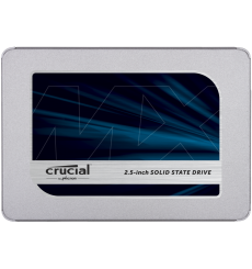 Crucial MX500 500GB 3D NAND SATA 2.5" 7mm (with 9.5mm adapter) Internal SSD