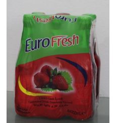 Euro Fresh Strawberry 6 X 250 ml