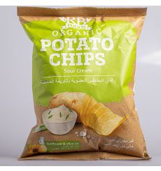 RB FOODS Organic potato Chips with Sour Cream 100g * 10Pcs